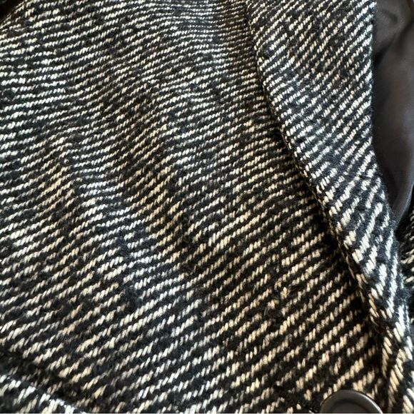 Abercrombie & Fitch Tweed Blazer Jacket One Button Small - Picture 5 of 10